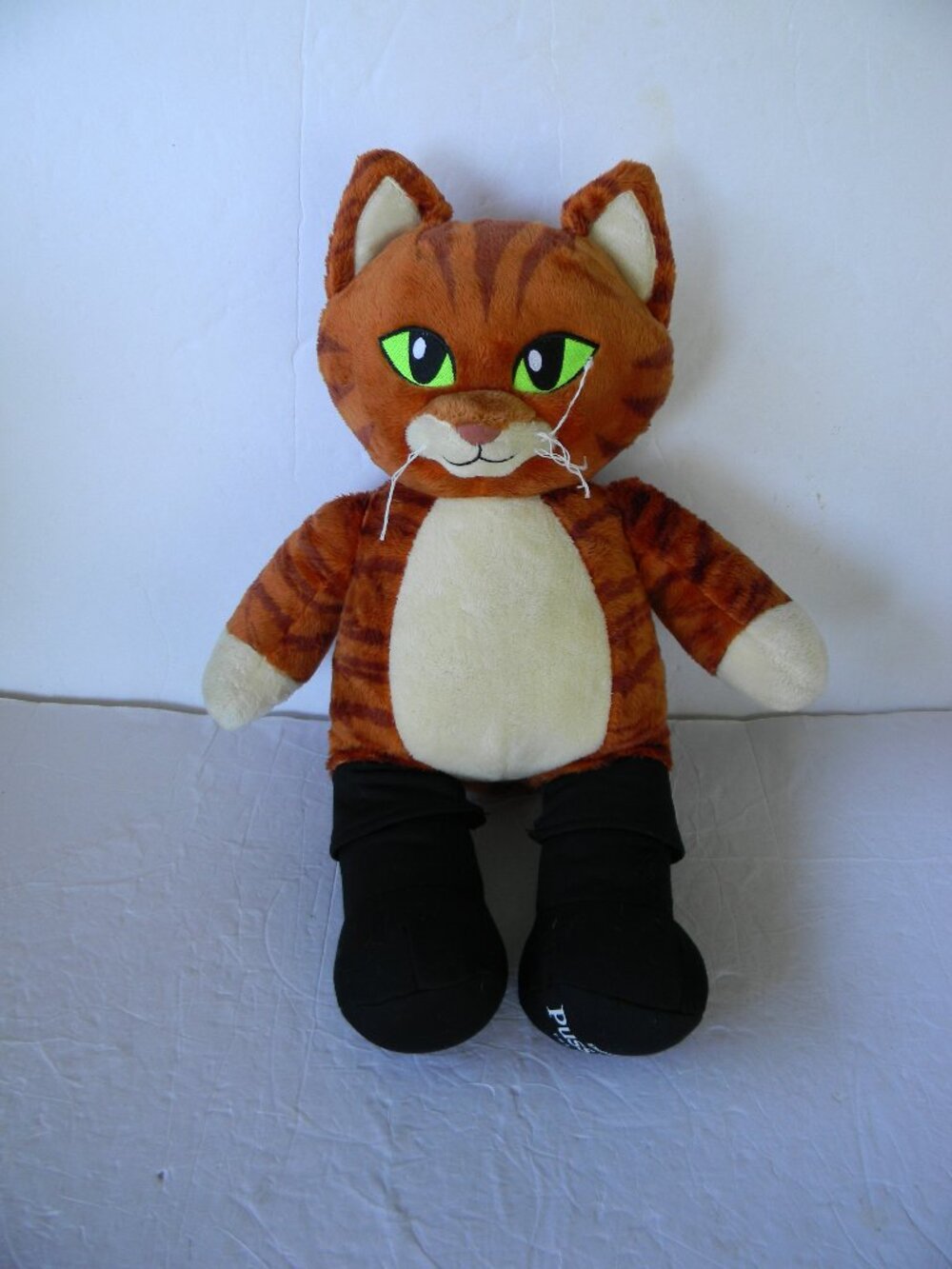 Build A Bear Workshop Puss In Boots Cat Plush Stuffed Animal Shrek  Dreamworks
